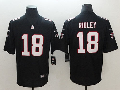 #18 Calvin Ridley Atlanta Falcons black Jersey
