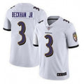 Odell Beckham Jr.#3 Baltimore Ravens White Jersey