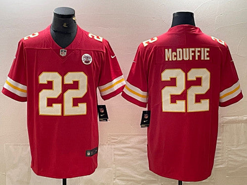 Trent McDuffie #22 Kansas City Chiefs Jersey