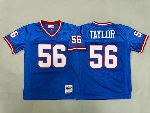 Youth Lawrence Taylor #56 New York Giants Vintage Throwback Jersey