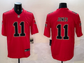 Atlanta Falcons Julio Jones #11 red Jersey