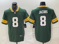 Josh Jacobs #8 Green Bay Packers Jersey