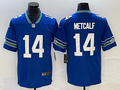 Seattle Seahawks DK Metcalf #14 blue Jersey
