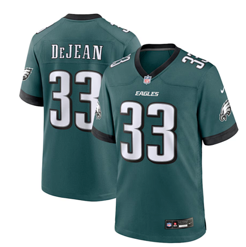 Cooper DeJean #33 Philadelphia Eagles Super Bowl Jersey
