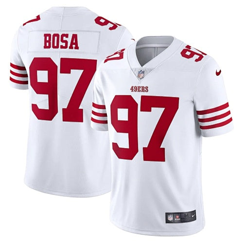 San Francisco 49ers Nick Bosa #97 White Jersey