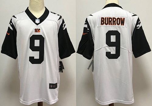 Joe Burrow #9 Cincinnati Bengals Jersey