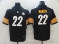 Najee Harris #22 Pittsburgh Steelers black Jersey