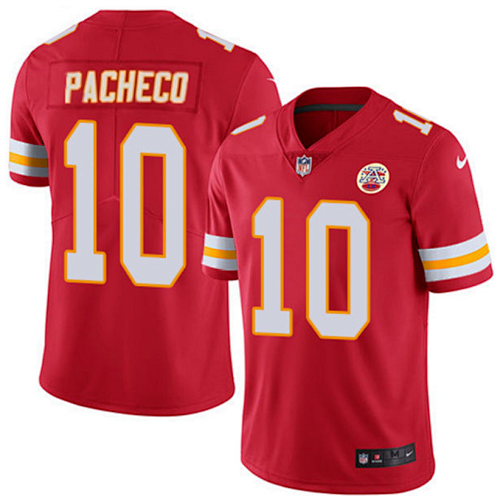 Isiah Pacheco #10 Kansas City Chiefs Jersey