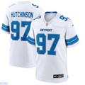 Aidan Hutchinson #97 Detroit Lions White Jersey