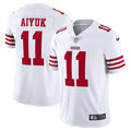 San Francisco 49ers Brandon Aiyuk #11 White Jersey