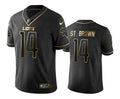 Amon-Ra St. Brown #14 Detroit Lions black Jersey [Pre-Order]