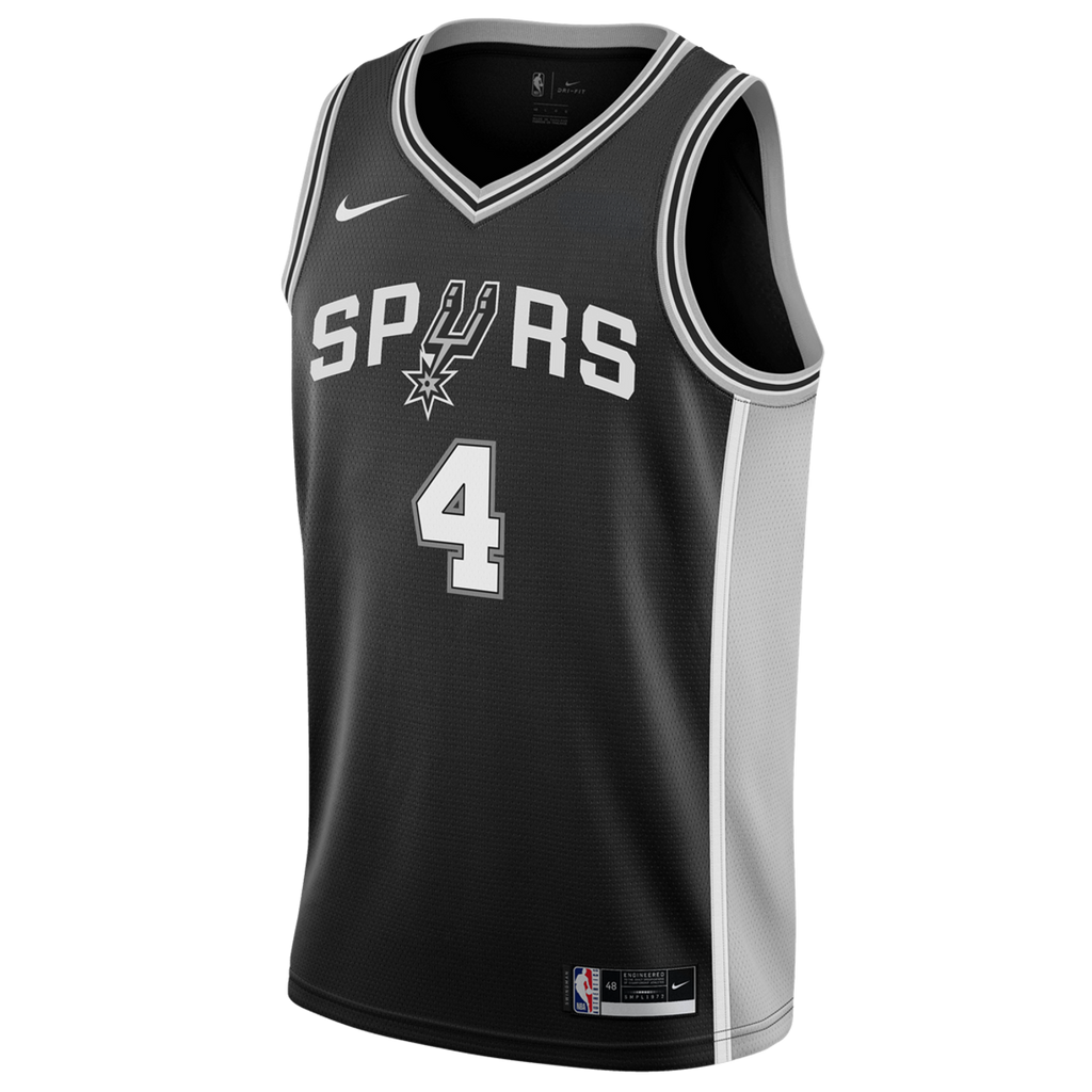 San Antonio Spurs Men's Nike De'Aaron Fox Icon Edition Swingman Jersey