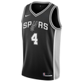San Antonio Spurs Men's Nike De'Aaron Fox Icon Edition Swingman Jersey