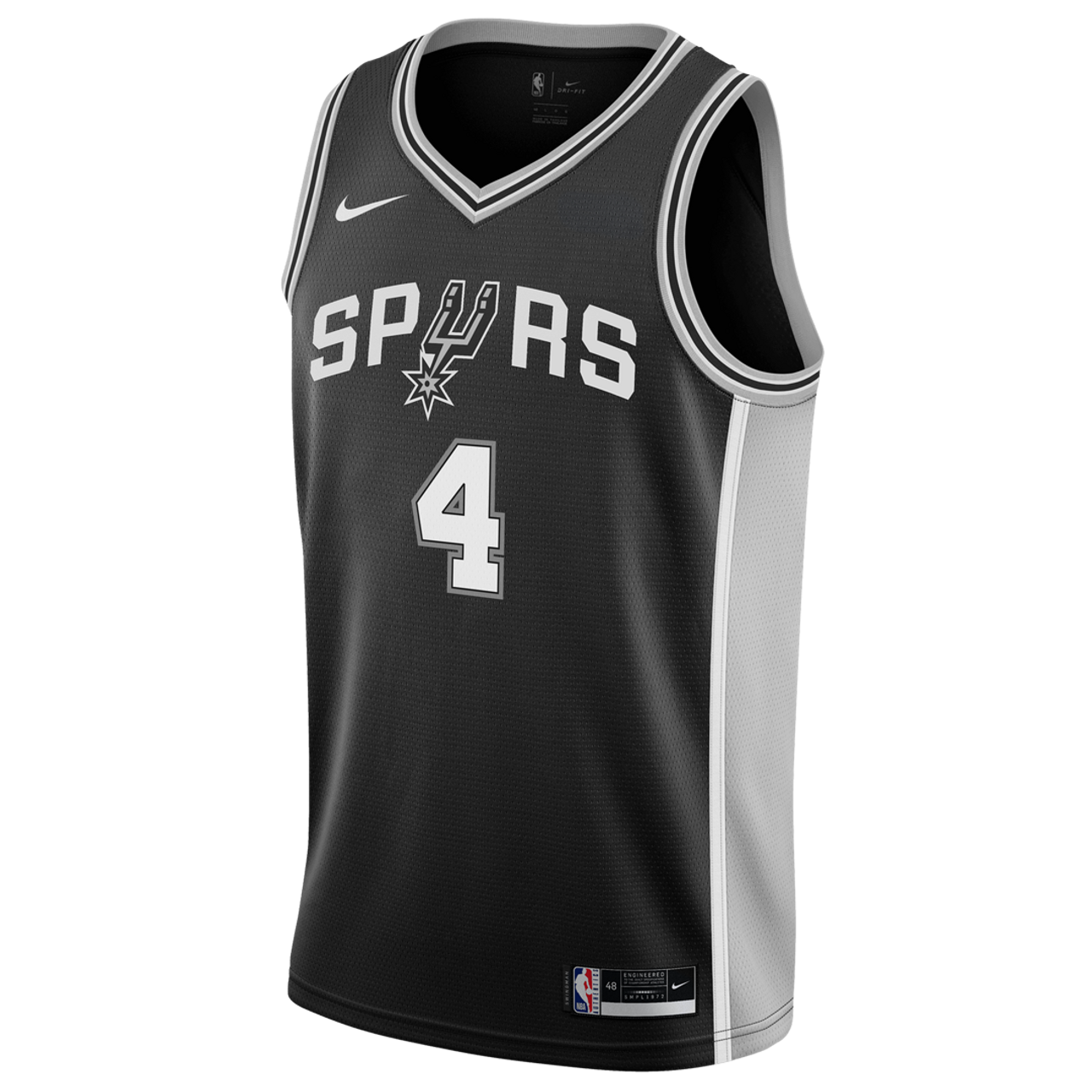 San Antonio Spurs Men's Nike De'Aaron Fox Icon Edition Swingman Jersey