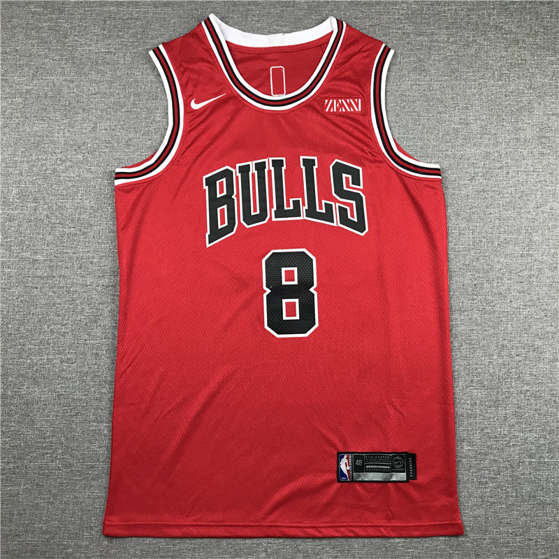 Chicago Bulls Zach LaVine #8 City Edition Swingman Jersey – Embroidered
