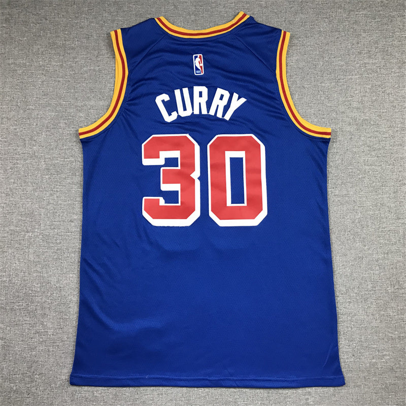Golden State Warriors Stephen Curry #30 75th Anniversary City Edition Swingman Jersey — Embroidered