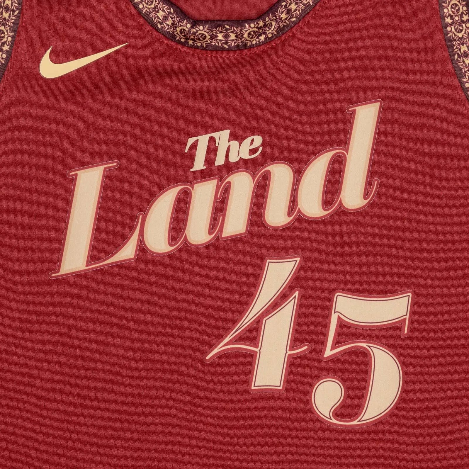 Donovan Mitchell Cleveland Cavaliers 2024 City Edition  Swingman Jersey - Red