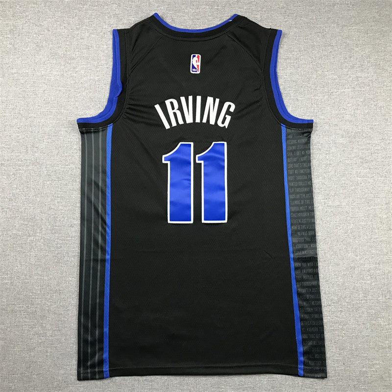 Dallas Mavericks Kyrie Irving #11 2024 City Edition Swingman Jersey — Embroidered