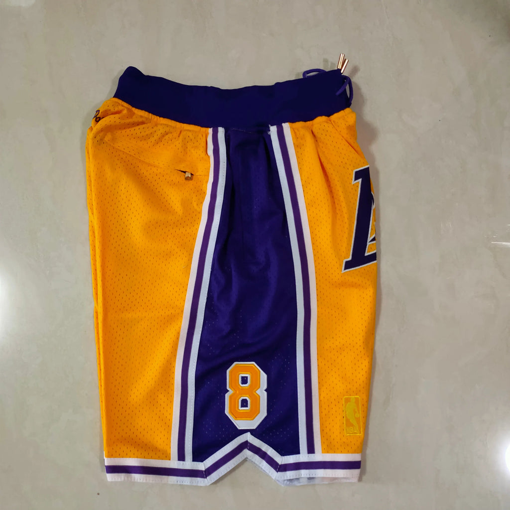 Los Angeles Lakers Yellow 8-24 Juston Pocket Pants
