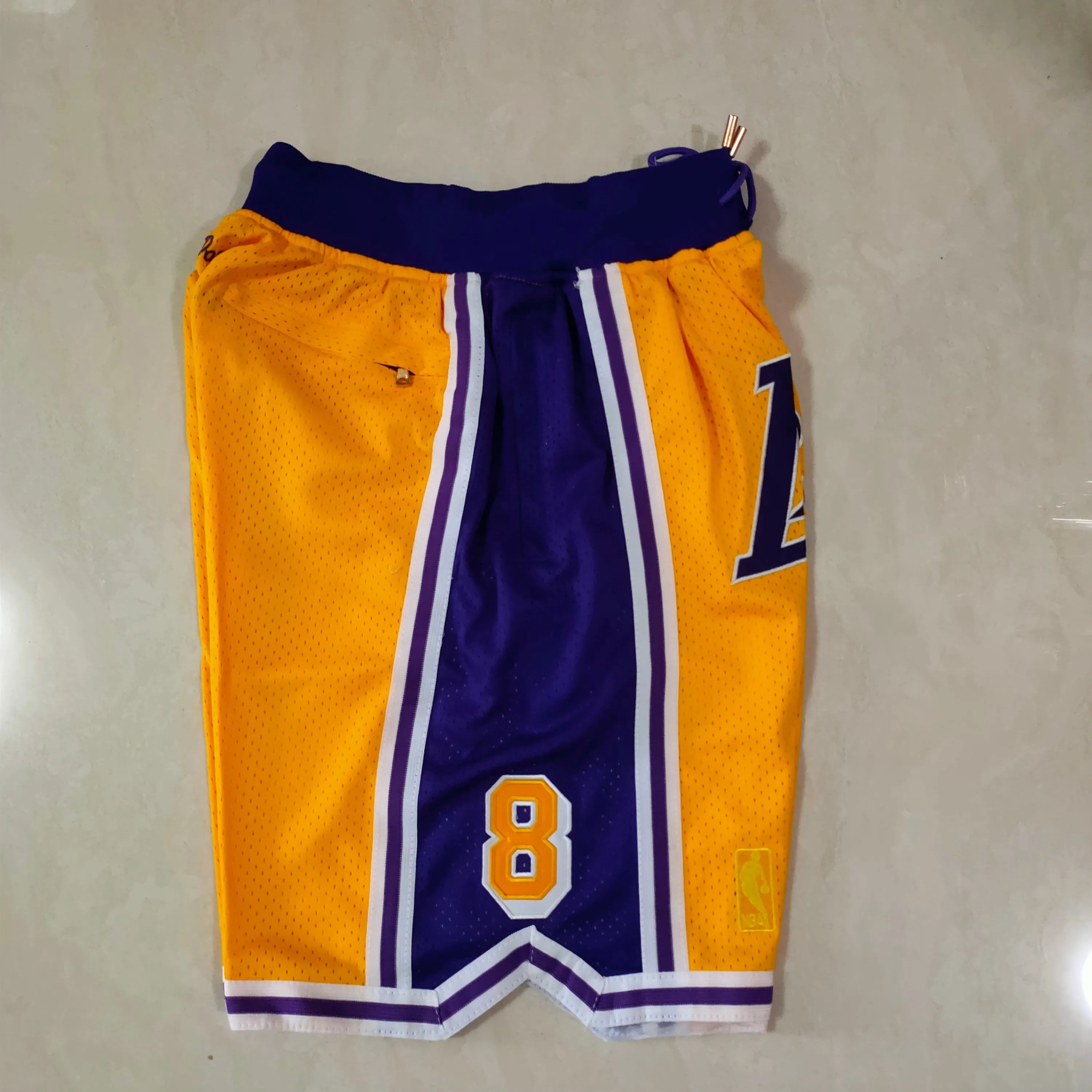 Los Angeles Lakers Yellow 8-24 Juston Pocket Pants