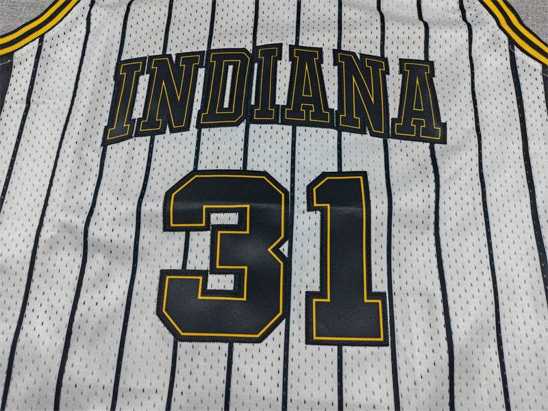 Indiana Pacers Reggie Miller #31 Throwback — Embroidered Jersey
