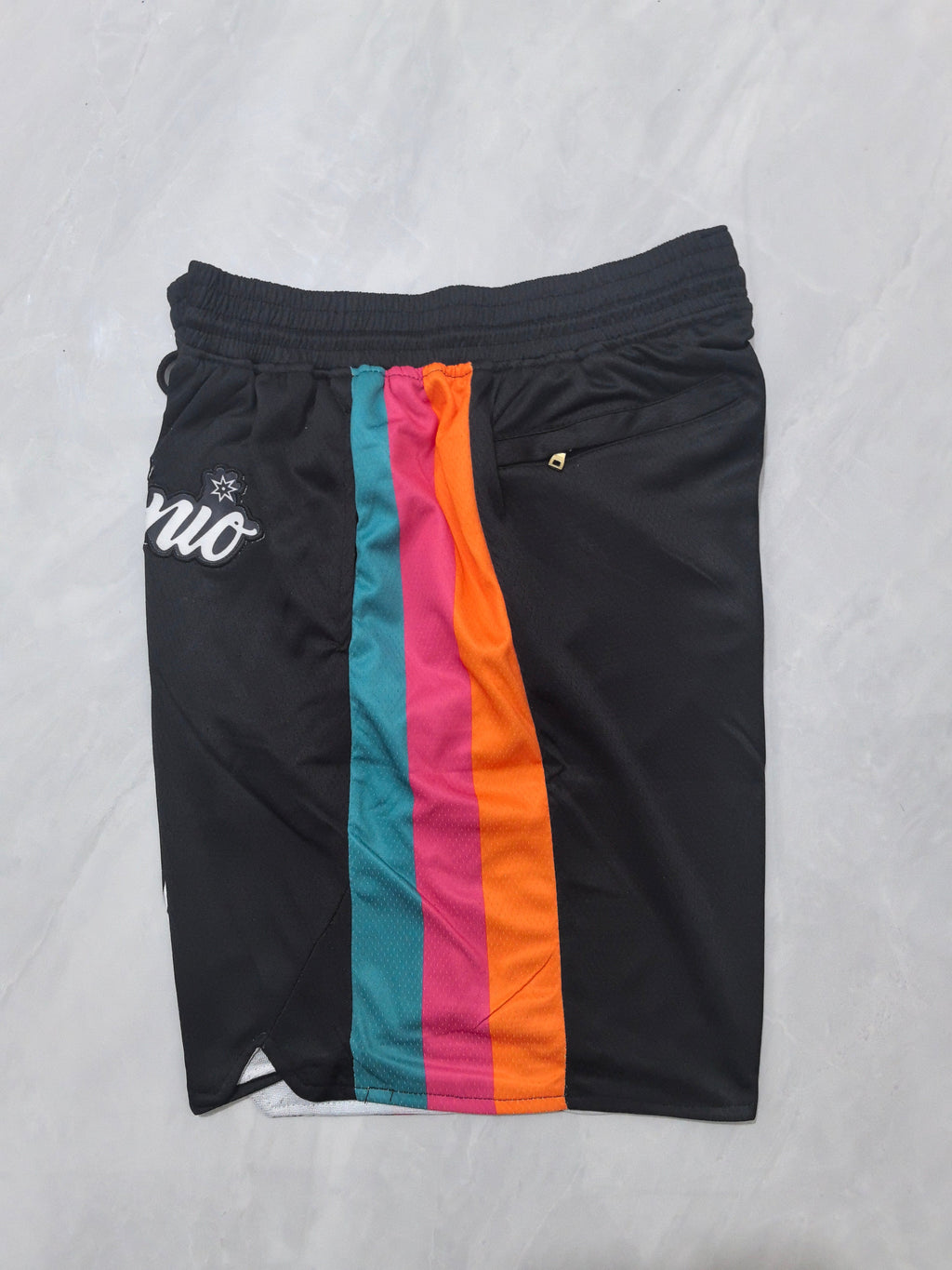 San Antonio Spurs 2026 Black City Edition Pocket Shorts