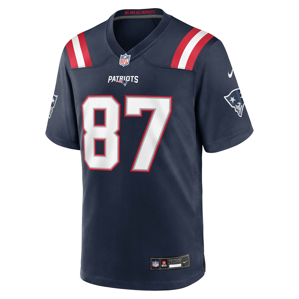 Romeo Doubs #87 New England Patriots Jersey