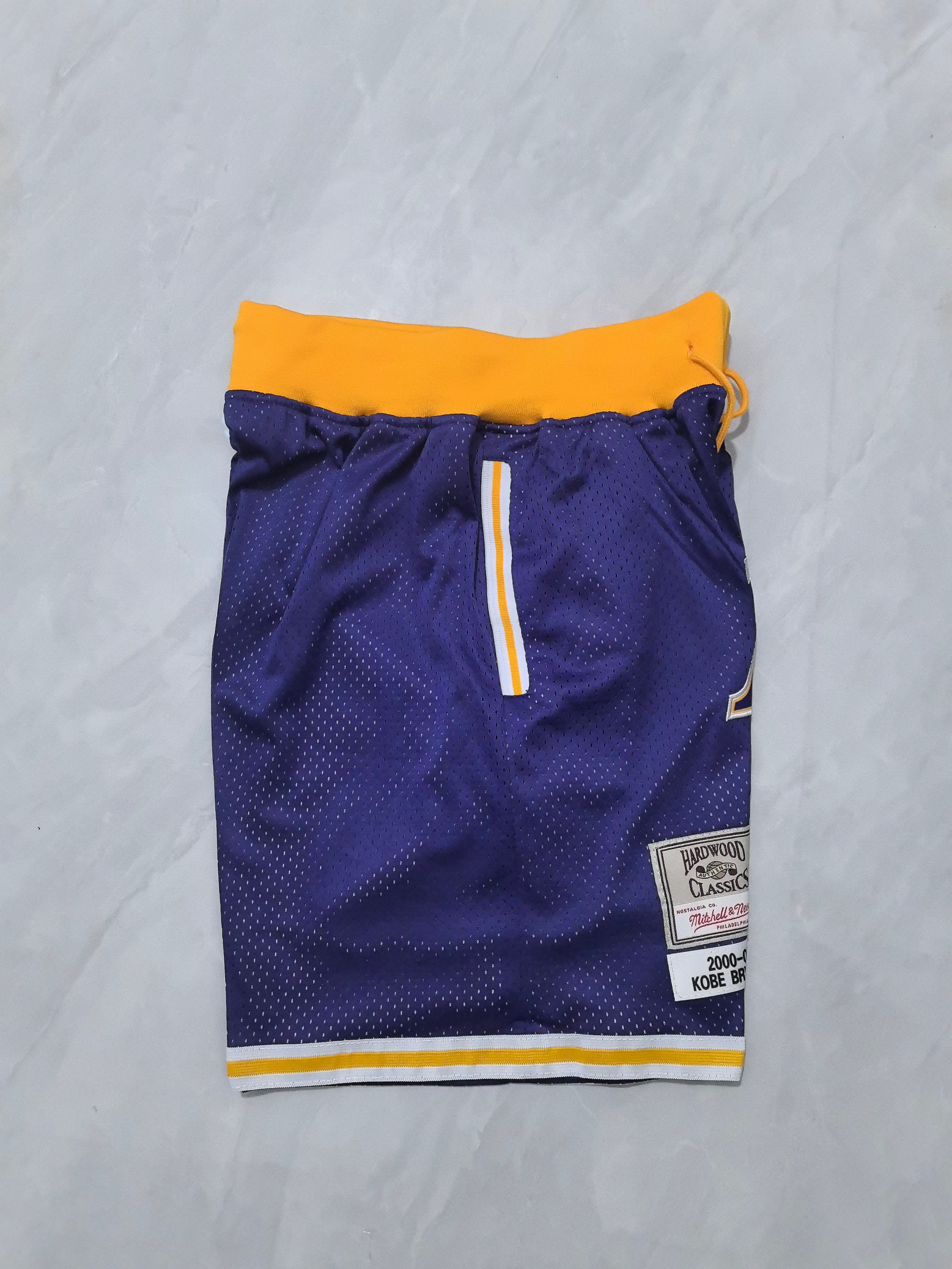 Los Angeles Lakers Purple Retro Pocket Shorts