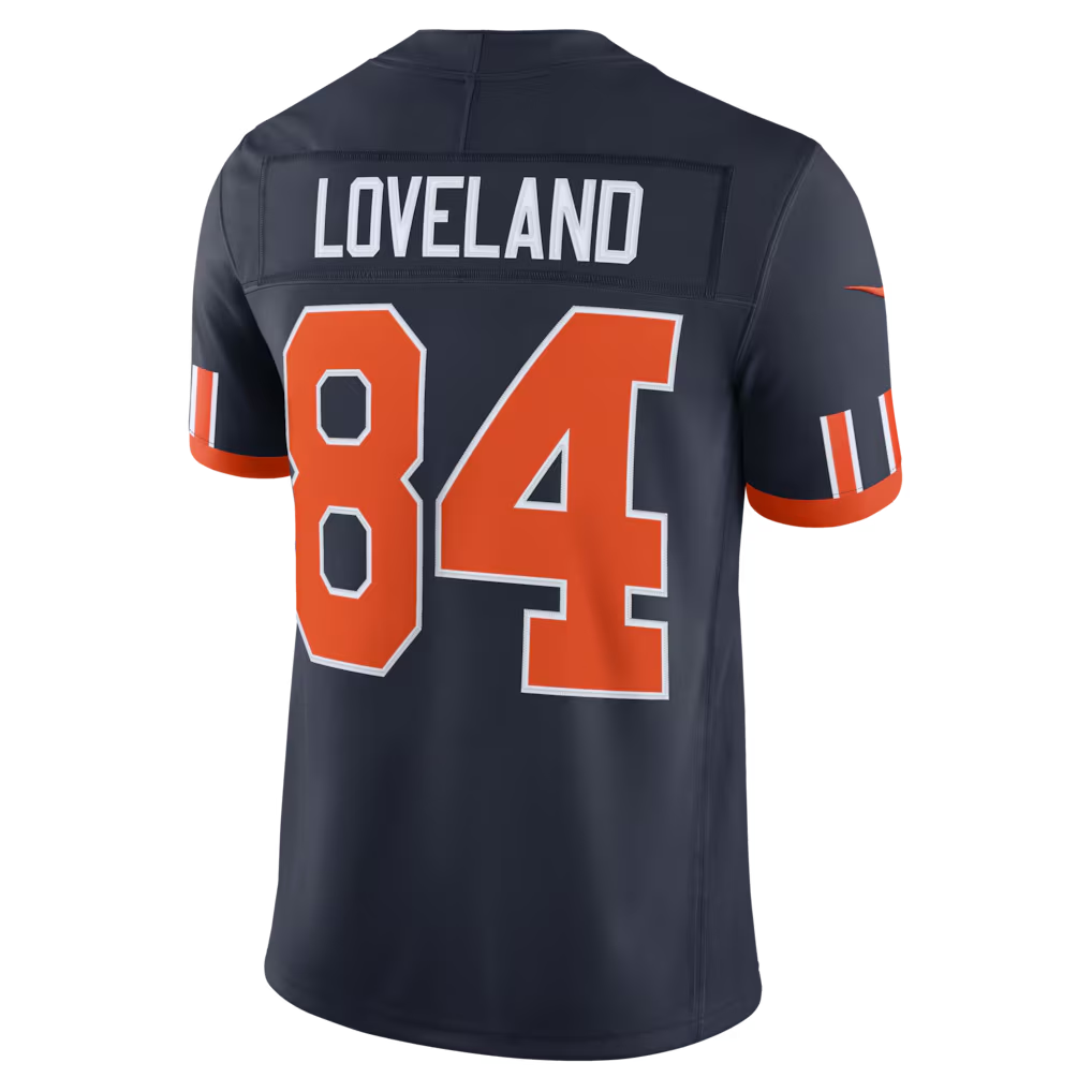Men's Colston Loveland Chicago Bears #84 Rivalries Collection Limited Jersey