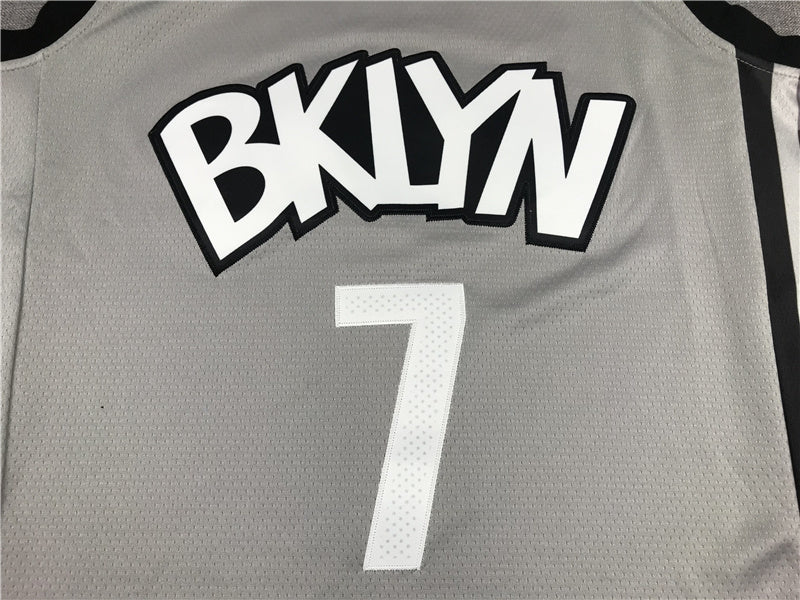 Brooklyn Nets Kevin Durant #7 City Edition - Embroidered Jersey