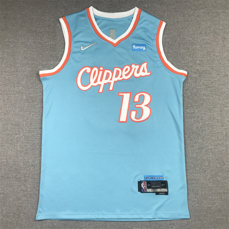 LA Clippers Paul George #13 2022 City Edition Swingman Jersey - Embroidered