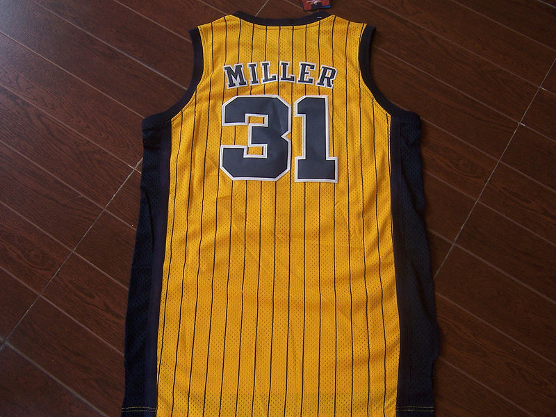Indiana Pacers Reggie Miller #31 Throwback — Embroidered Jersey