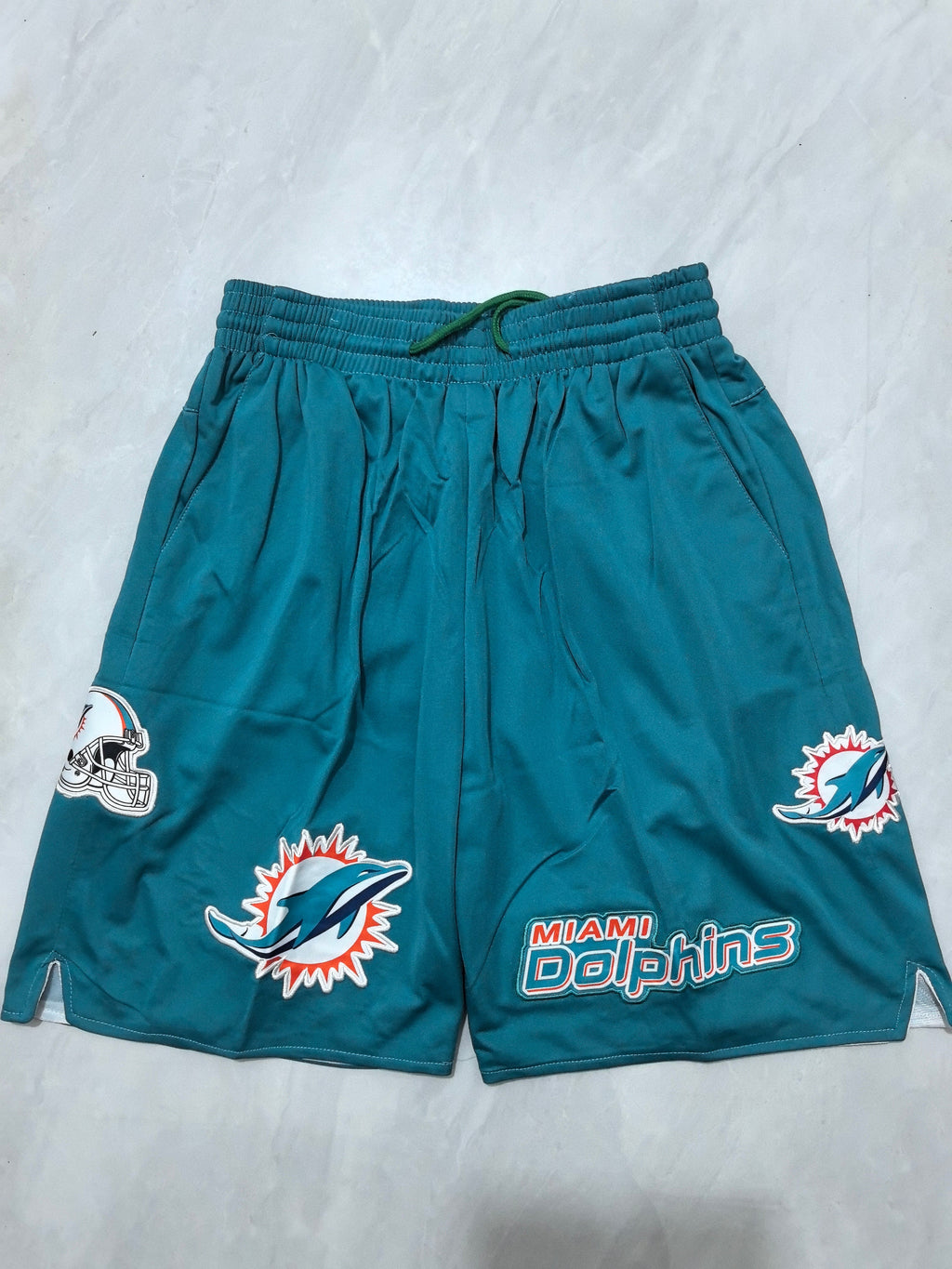 Miami Dolphin Light Green Pocket Shorts