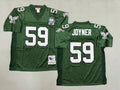 Mens Seth Joyner#59 Philadelphia Eagles Vintage Throwback Jersey