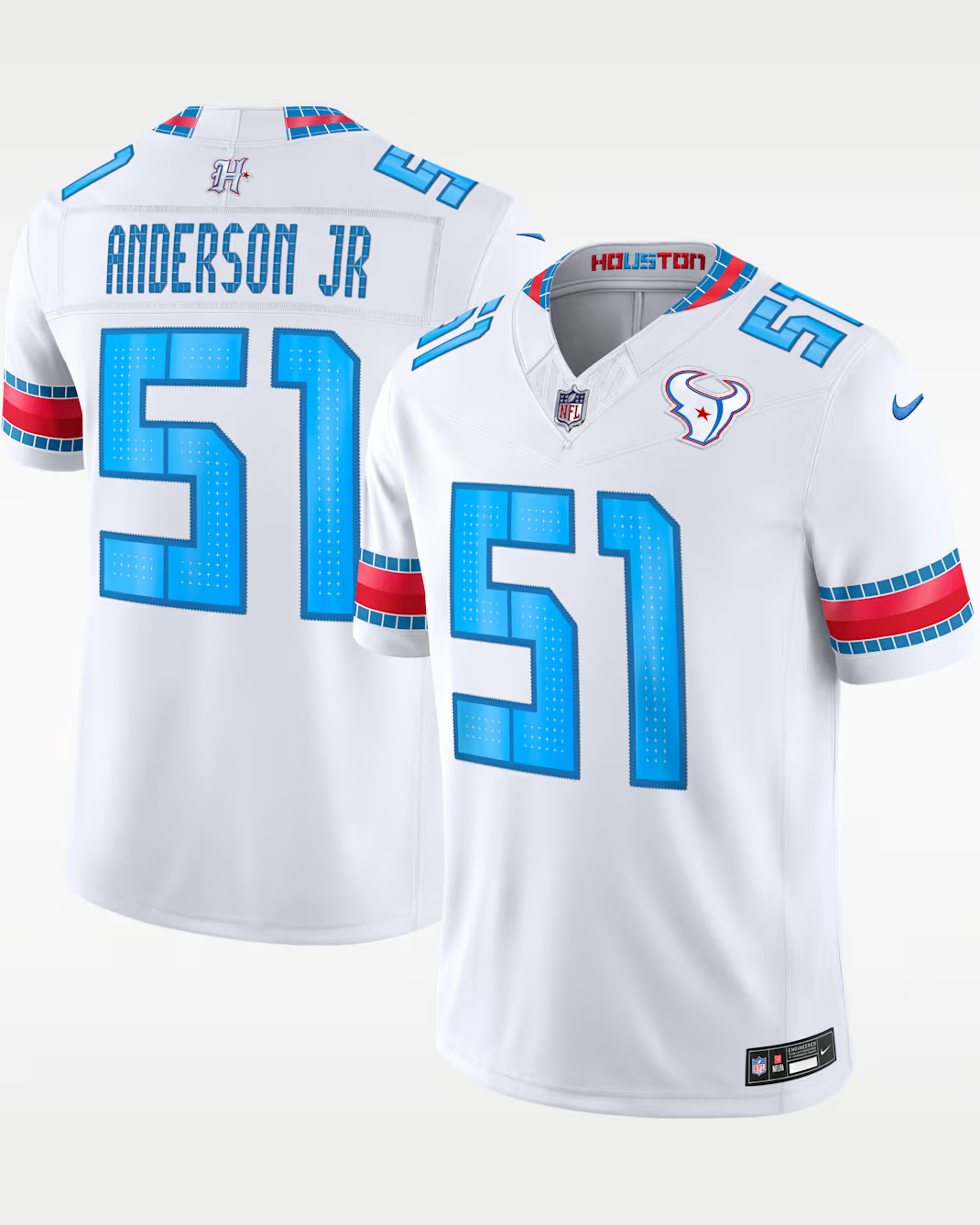Men's Will Anderson Jr. #51 Houston Texans Rivalries Collection Limited Jersey