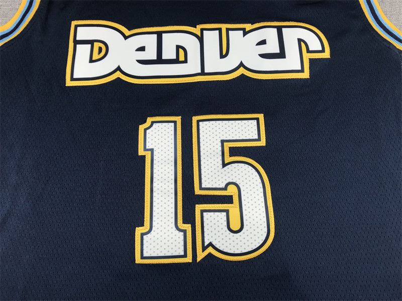 Denver Nuggets Nikola Jokic #15 2022 City Edition Swingman – Embroidered Jersey