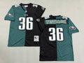 Mens Brian Westbrook#36 Philadelphia Eagles Vintage Throwback Jersey