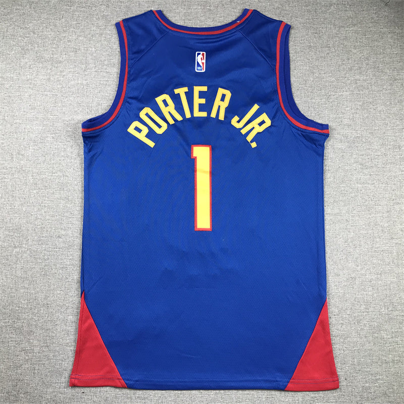 Denver Nuggets Porter Jr. #1 2023 City Edition - Embroidered Jersey