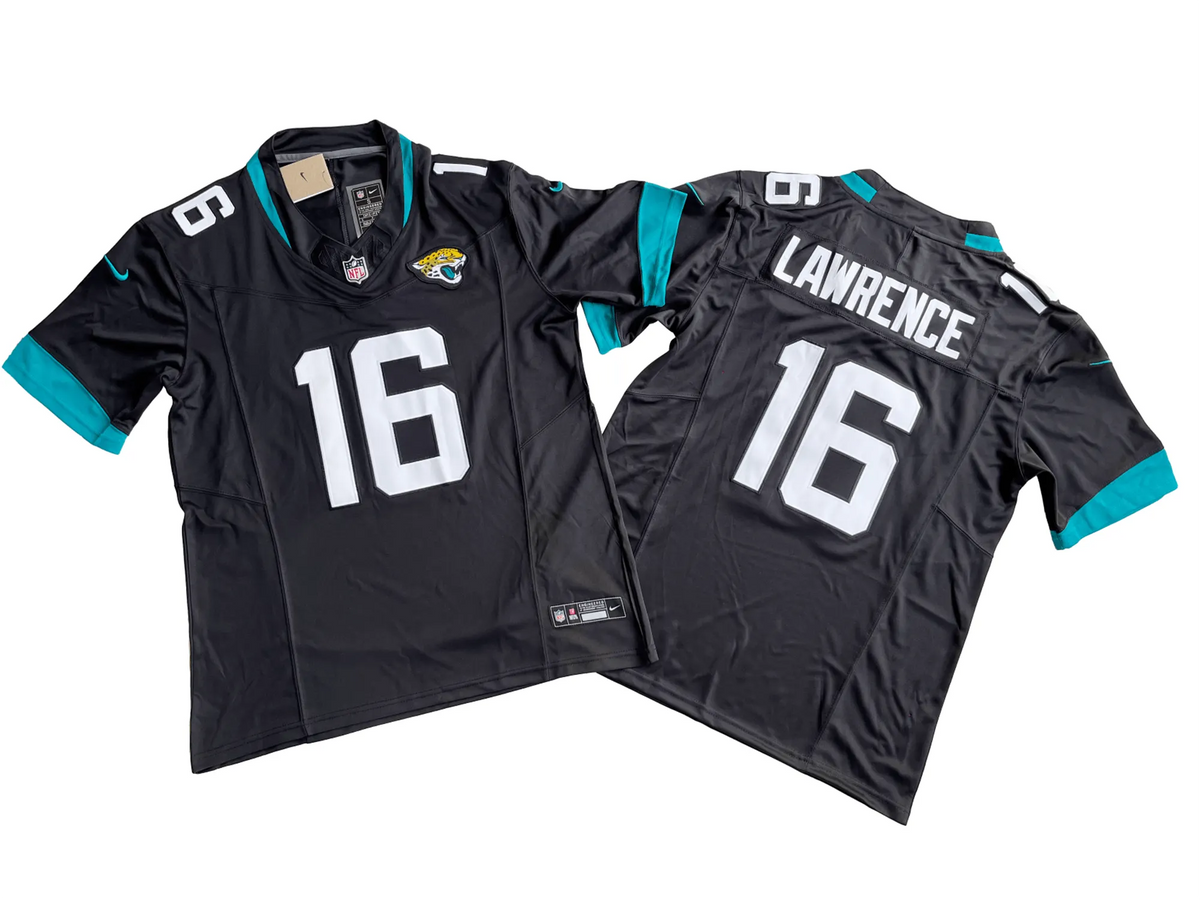Jacksonville Jaguars 16# Trevor Lawrence Vapor F.U.S.E. Limited Jersey