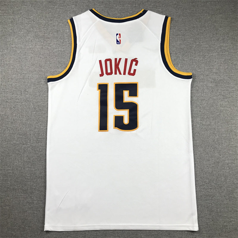 Denver Nuggets Nikola Jokic #15 City Edition Swingman – Embroidered Jersey