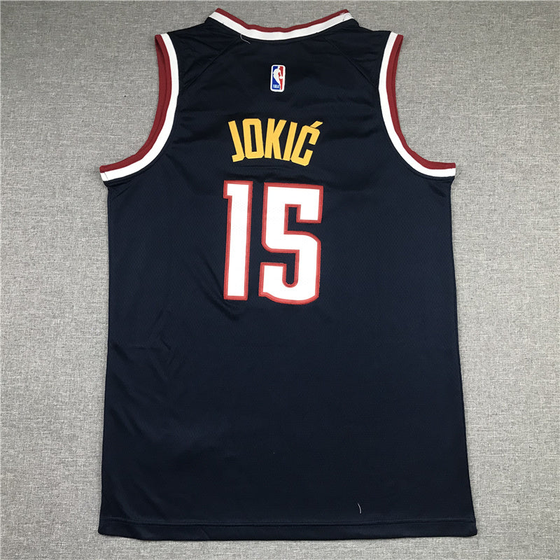 Denver Nuggets Nikola Jokic #15 City Edition Swingman – Embroidered Jersey