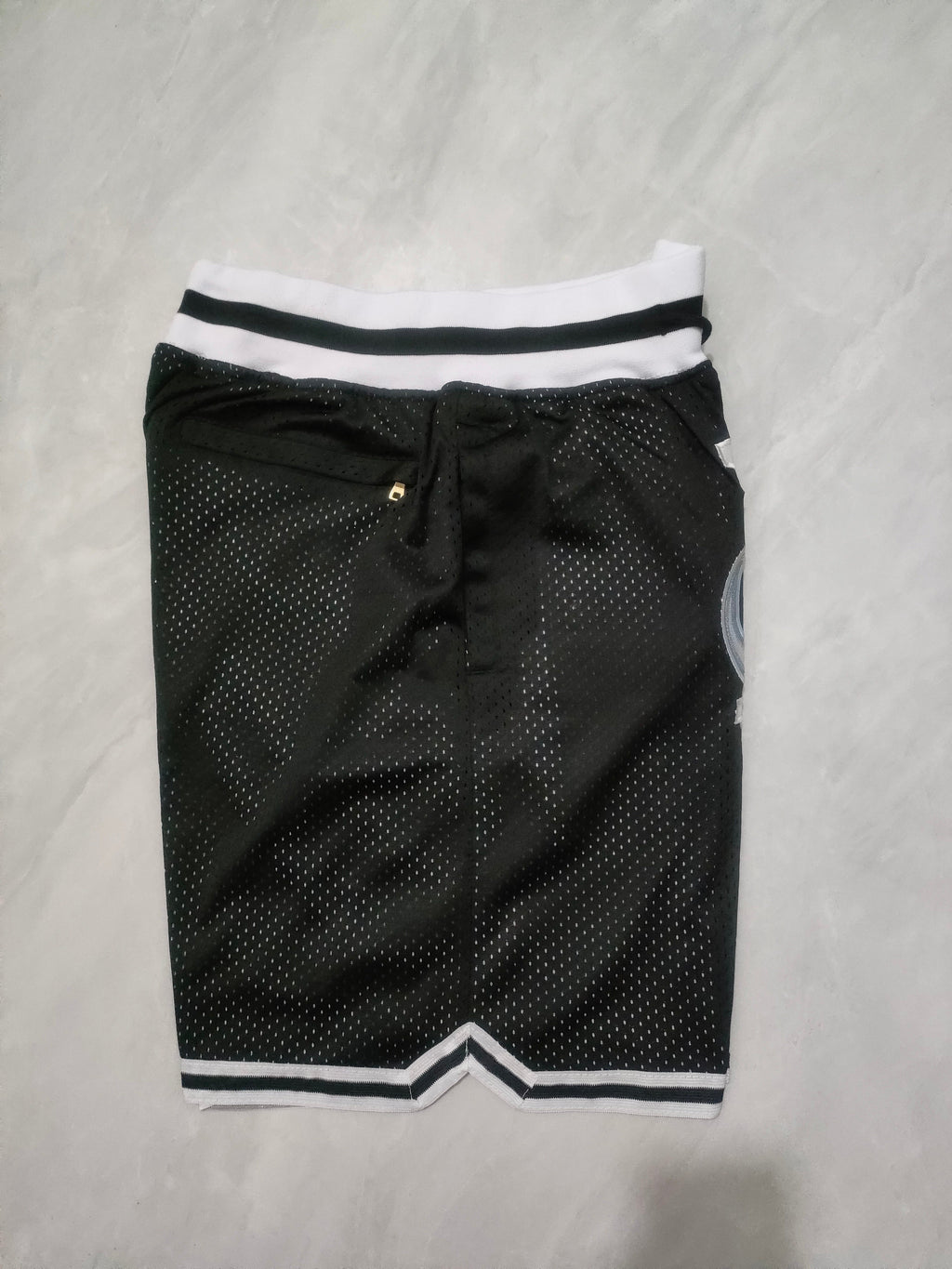 Movie Version Black Pocket Shorts