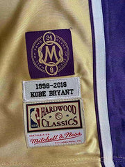 LeBron Bryant Los Angeles Lakers Golden 24 MN