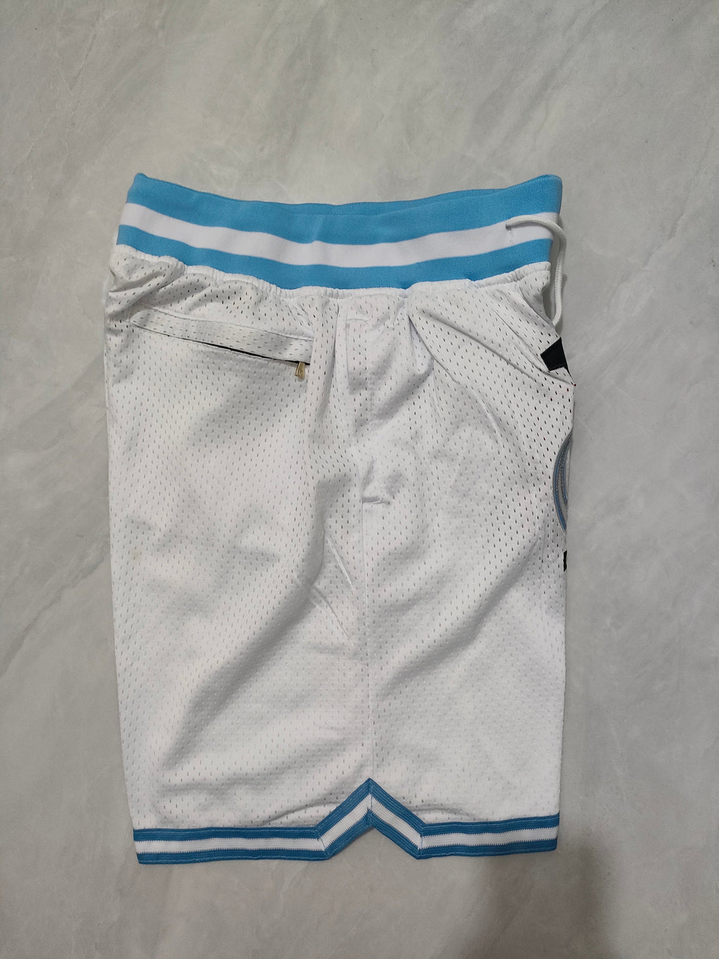 Movie Version White Pocket Shorts