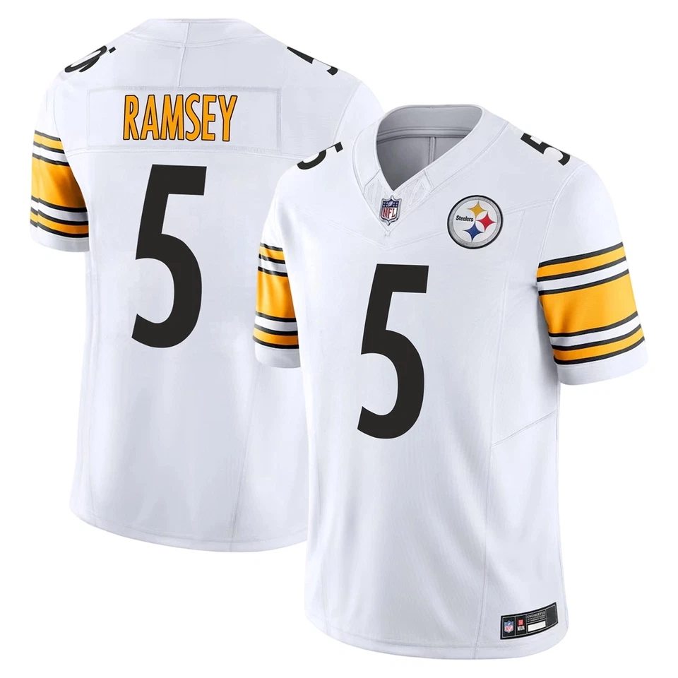 Jalen Ramsey #5 Pittsburgh Steelers White Game Jersey