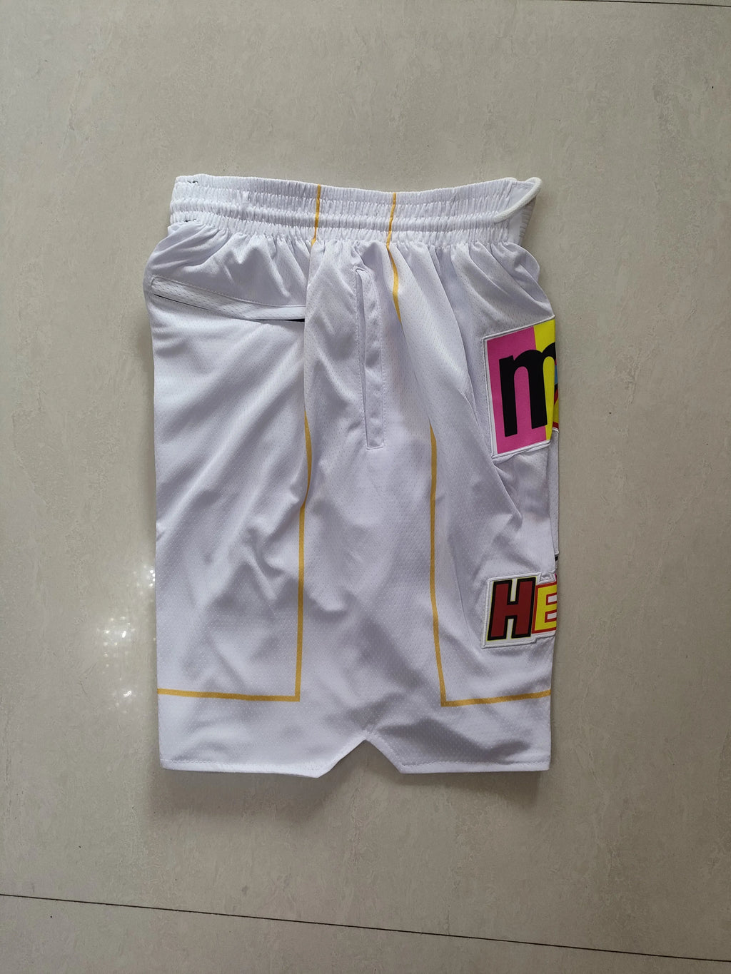 Miami Heat White City Edition Pocket Pants