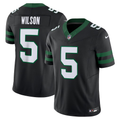 Garrett Wilson #5 New York Jets Black Vapor F.U.S.E. Limited Jersey
