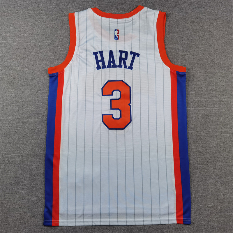 Unisex New York Knicks 2024/25 Embroidered Swingman Jersey City Edition