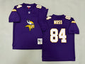 Mens Randy Moss#84 Minnesota Vikings Vintage Throwback Jersey