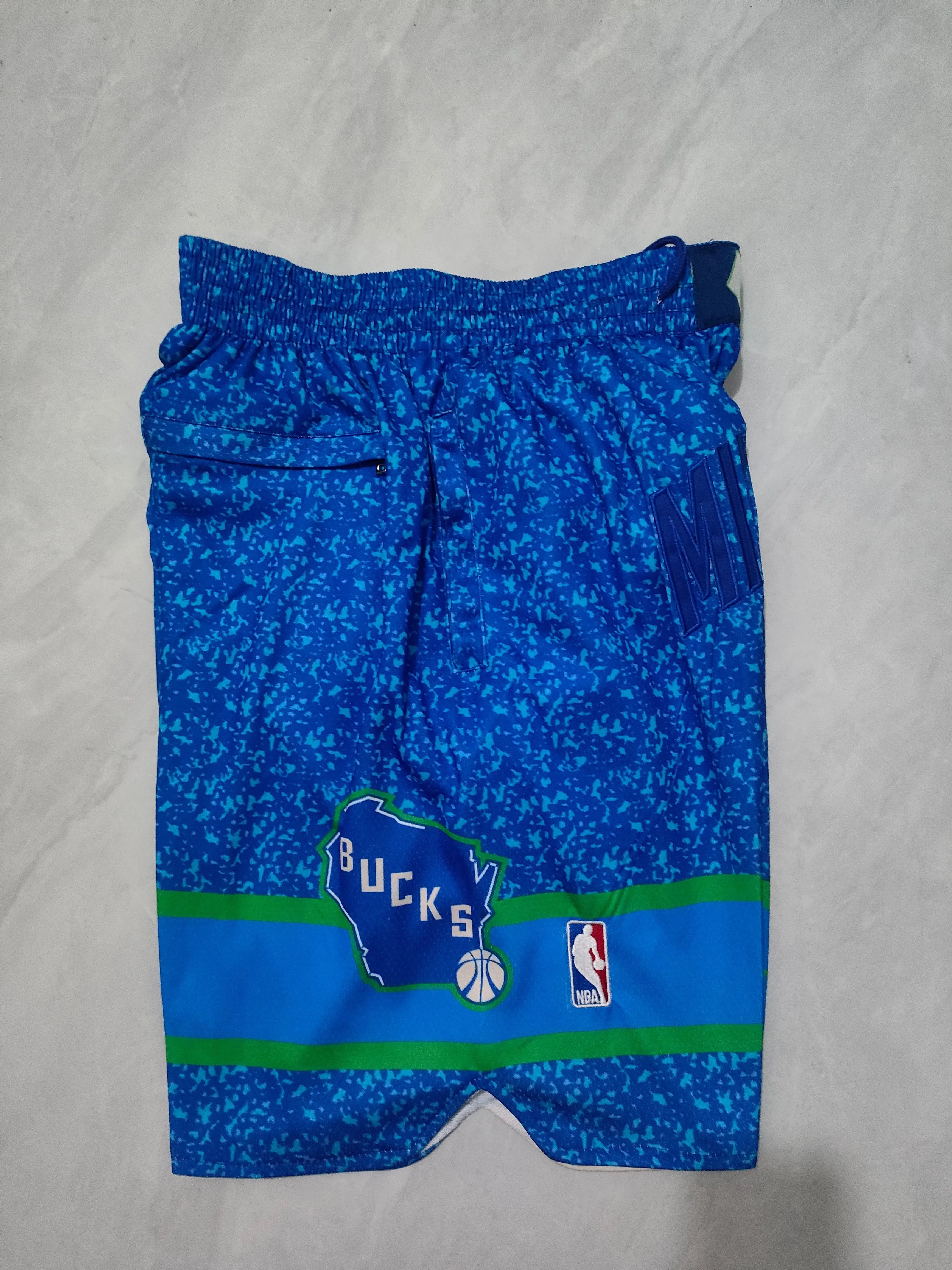 Milwaukee Bucks Basketball 24 City Edition Pocket Pants